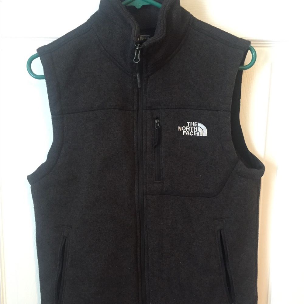 Mens north face fleece vest size small